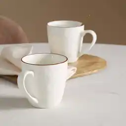 Wehkamp NOUS Living Edge mok (Ø10 cm) (set van 2) aanbieding