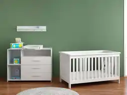 Wehkamp Cabino meegroei babykamer Jim Wit (2-delig) aanbieding