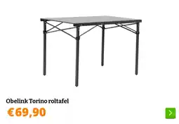 Obelink Obelink Torino roltafel aanbieding