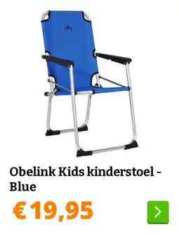 Obelink Obelink Kids kinderstoel - Blue aanbieding
