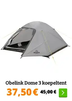 Obelink Obelink Dome 3 koepeltent aanbieding