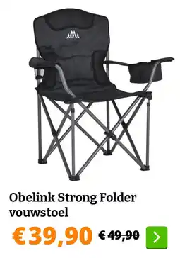 Obelink Obelink Strong Folder vouwstoel aanbieding