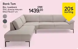 Leen Bakker Bank Tom aanbieding