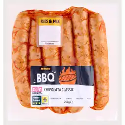 Jumbo Jumbo BBQ Chipolata Classic 250 g aanbieding
