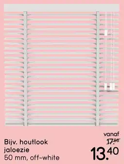 Leen Bakker Houtlook Jaloezie aanbieding