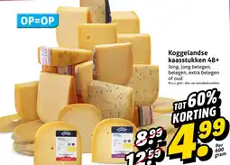 Hoogvliet Koggelandse kaasstukken 48+ aanbieding