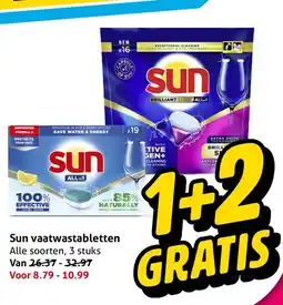 Hoogvliet Sun vaatwastabletten aanbieding