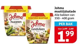 Hoogvliet Johma maaltijdsalade aanbieding