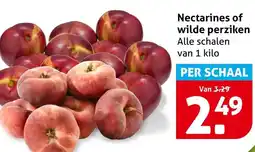 Hoogvliet Nectarines of wilde perziken aanbieding