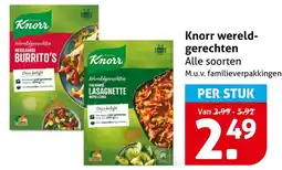 Hoogvliet Knorr wereldgerechten aanbieding