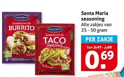 Hoogvliet Santa Maria seasoning aanbieding