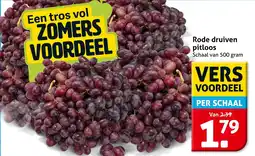 Hoogvliet Rode druiven pitloos aanbieding