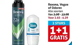 Hoogvliet Rexona, Vogue of Odorex aanbieding