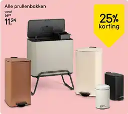Leen Bakker Alle Prullenbakken aanbieding