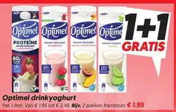 Dekamarkt Optimel drinkyoghurt aanbieding