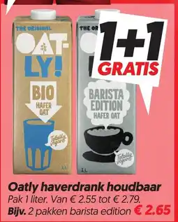 Dekamarkt Oatly Haverdrank aanbieding