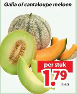 Dekamarkt Galia of cantaloupe meloen aanbieding