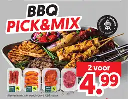 Dekamarkt BBQ Pick & Mix aanbieding