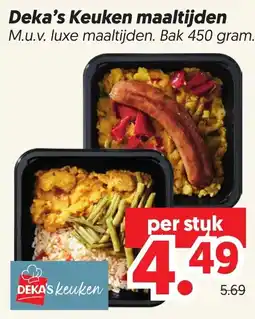 Dekamarkt Deka's Keuken maaltijden aanbieding