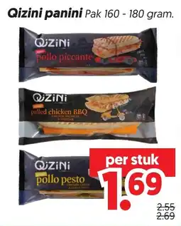 Dekamarkt Qizini panini aanbieding