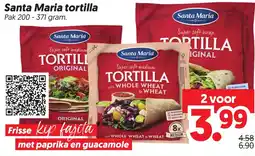 Dekamarkt Santa Maria tortilla aanbieding
