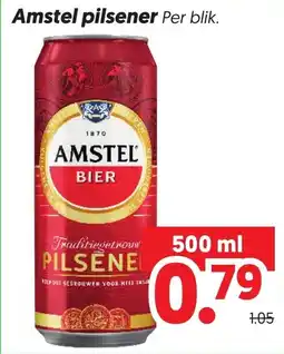 Dekamarkt Amstel pilsener aanbieding