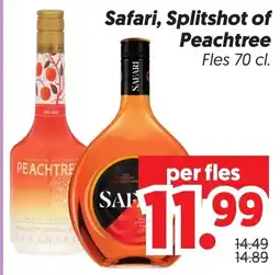 Dekamarkt Safari, Splitshot of Peachtree aanbieding