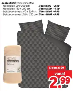 Dekamarkt Hoeslaken Jersey aanbieding