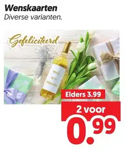 Dekamarkt Wenskaarten aanbieding