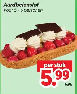 Dekamarkt Aardbeien slof aanbieding