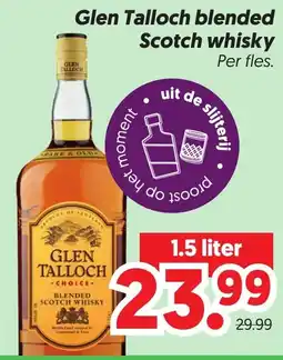 Dekamarkt Glen Talloch blended Scotch whisky aanbieding