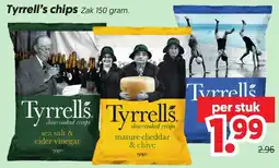 Dekamarkt Tyrrell's chips aanbieding