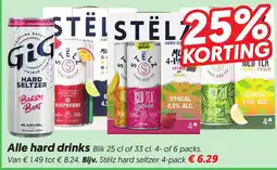 Dekamarkt Alle hard drinks aanbieding