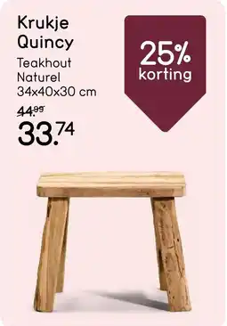 Leen Bakker Krukje Quincy aanbieding