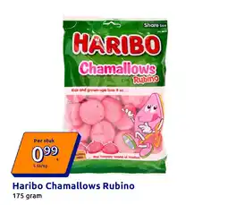 Action Haribo Chamallows Rubino aanbieding