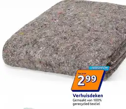 Action Verhuisdeken aanbieding