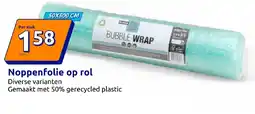 Action Noppenfolie op rol aanbieding