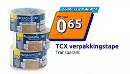 Action TCX verpakkingstape aanbieding