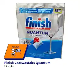 Action Finish vaatwastabs Quantum aanbieding