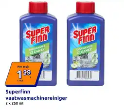 Action Superfinn vaatwasmachinereiniger aanbieding