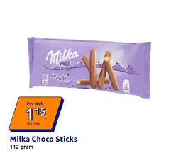 Action Milka Choco Sticks aanbieding