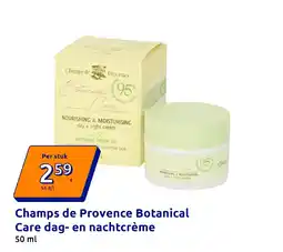 Action Champs de Provence Botanical Care dag- en nachtcrème aanbieding