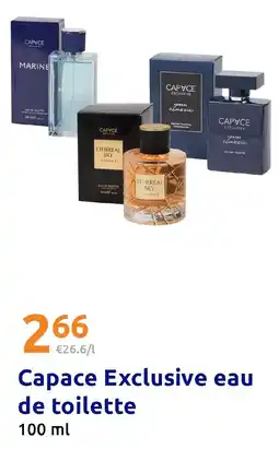 Action Capace Exclusive eau de toilette aanbieding
