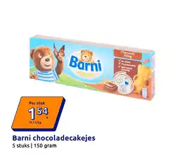 Action Barni chocoladecakejes aanbieding