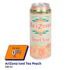 Action AriZona Iced Tea Peach aanbieding