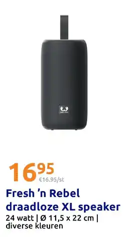 Action Fresh 'n Rebel draadloze XL speaker aanbieding
