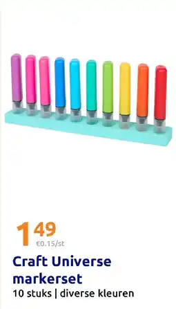 Action Craft Universe markerset aanbieding