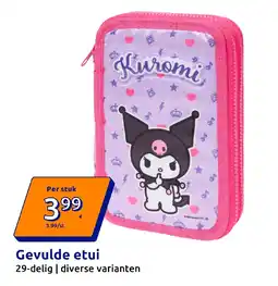 Action Gevulde etui aanbieding