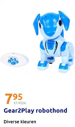 Action Gear2Play robothond aanbieding