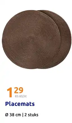 Action Placemats aanbieding